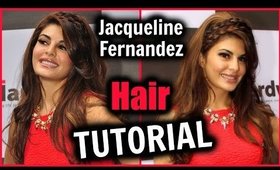 EASY Jacqueline Fernandez Hair Tutorial!  │ GLAM Hair Style Tutorial