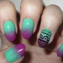 I love tribal nails