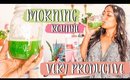Productive Friday Morning Routine Vlog- Celery Juice, Skincare & More [Roxy James] #routine #vlog