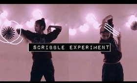 my first scribble dance creation | scribble effect ✏️