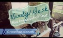 Mini Desk/Vanity Tour & Giveaway Winner Announcement!