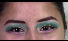 Makeup Tutorial: Tropical Shimmer Storm