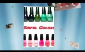 Sinful Colors nail polish on sale til 10/30/11