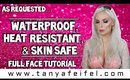 As Requested | Waterproof, Heat Resistant, & Skin Safe | Full Face Pool Party Glam | Tanya Feifel