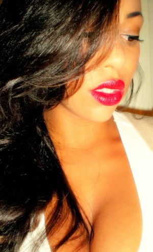 red lips!