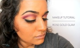 Makeup Tutorial - Rose Gold Glam