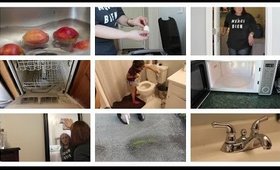 CLEAN WITH ME ~ Top 10 Uses for Vingar