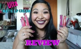 Ulta matte lip cream review