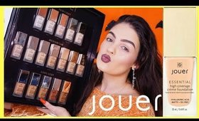 NEW Jouer Essential High Coverage Creme Foundation REVIEW & SWATCHES