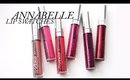 Annabelle Big Show Lacquer Lip Swatches