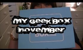 My Geek Box - November 2014 - Best Of British