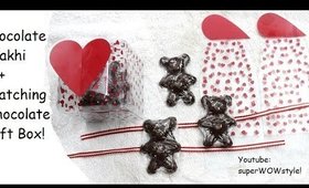 Rakhi Making: Chocolate Rakhi & Gift Box Set