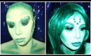 Alien Make-Up x2