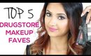 Top 5 Drugstore Makeup Faves