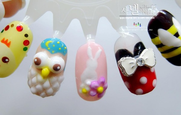 Cute Animal Nail Art | Sara N.'s (saranail) Photo | Beautylish