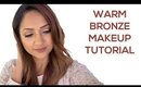 Warm Bronzey Makeup Tutorial | Too Faced Peanut Butter Jelly Palette