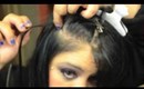 Micro ring loop hair extensions how to apply step-by-step