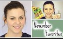 November Favorites 2014 | Kate Lindsay MUA