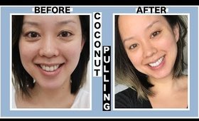 OIL PULLING COCONUT OIL | BEGINNERS HOW TO