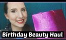GIANT Makeup Haul | The Balm, Elf Cosmetics, Nail Polish, and PURPLE lipsticks