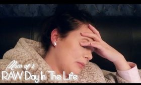 EMOTIONALLY STRUGGLING - MOM OF 2 - RAW Day In The Life | Danielle Scott