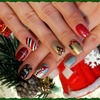 Christmas nails together :-)