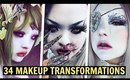 THE POWER OF MAKEUP • Shironuri Makeup Transformations (Compilation) 白塗りメイク