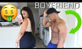 BOYFRIEND BUYS OUTFITS FOR GIRLFRIEND CHALLENGE 🤑 THE SHOPPING CHALLENGE 2017!