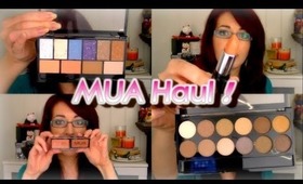 ♥ HUGE MUA HAUL & REVIEW! Good & 'Bad' Products! Makeup, Eye shadow, Foundation, Blush ♥