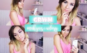 GET READY WITH ME: letni makijaż i włosy | Marta Wojnarowska