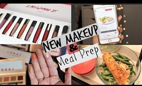 NEW MAKEUP COLLECTIONS + MY MEAL PREP