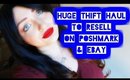 Haul to Resell on Poshmark and Ebay | Clothing | August Thrift Haul