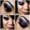 Purple/Blue Smokey Eye 