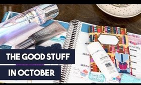 The Good Stuff in October | Traveler's Notebooks, Vlogging, and New Desk