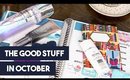 The Good Stuff in October | Traveler's Notebooks, Vlogging, and New Desk