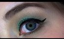 Golden Green Eye Makeup Tutorial