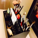 Table top makeup/brush organizer 