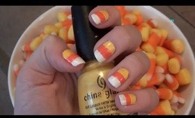 Candy Corn Nails