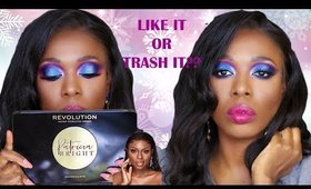 TRYING REVOLUTION X PATRICIA BRIGHT MAKEUP| RICH IN COLOUR & YOU ARE GOLD