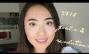 HOW MUCH $$ DID I SPEND ON MAKEUP IN 2017 | 2018 Low Buy & Resolutions