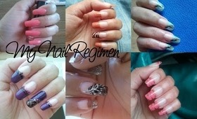 My Nail Regimen & Demo ♡