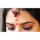 Indian bridal look