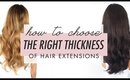 How To Choose The Right Thickness Of Luxy Hair Extensions
