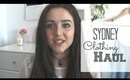 Sydney Clothing Haul!