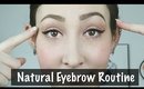 How To: My Daily Natural Eyebrow Routine | JordynxAriel