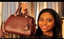 What's In My Bag + Review | Coach Ace Satchel In Glovetanned Leather