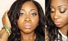 Caribbean Golden Mermaid Goddess  Makeup Look | Transform Me