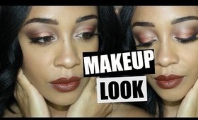 Thanksgiving Makeup Tutorial | Collab with Trinity Jae