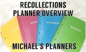 Recollections Planners & Organizers OVERVIEW