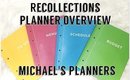 Recollections Planners & Organizers OVERVIEW